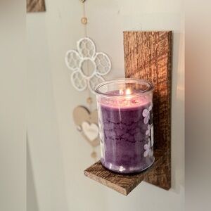 Rustic Farmhouse Sconces, Reclaimed wood decor, Wooden Candle Holder